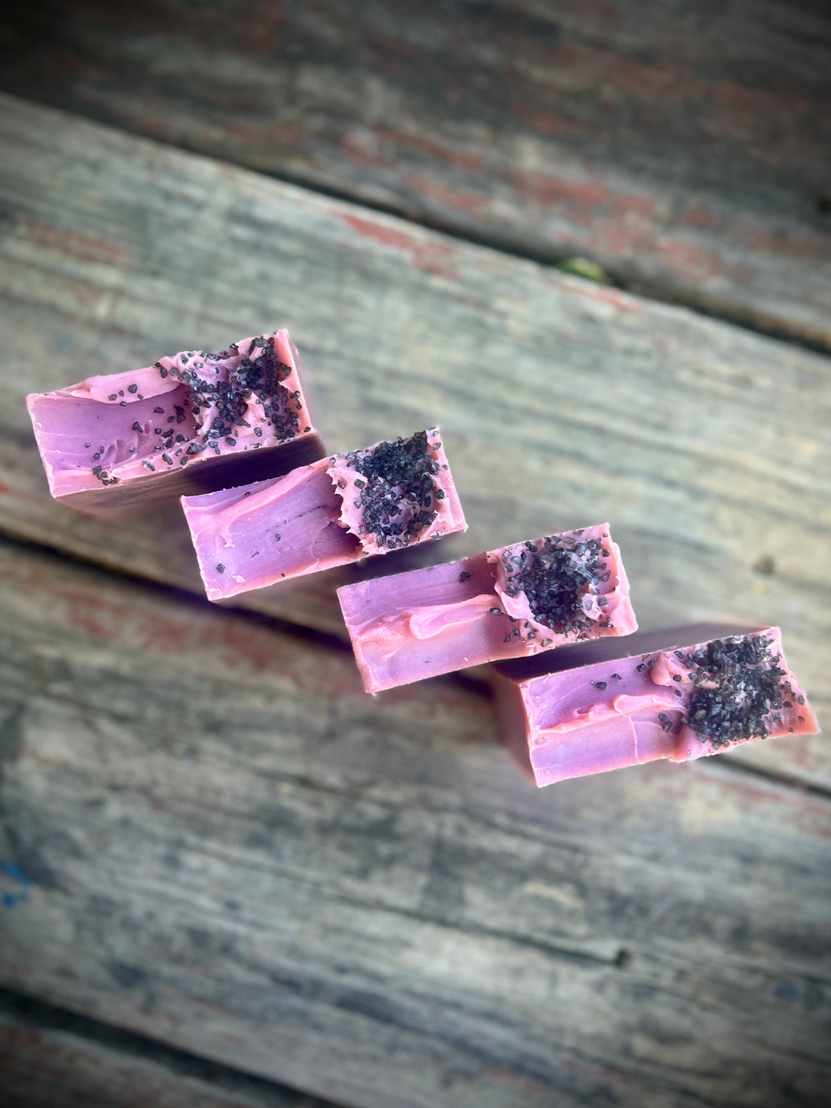 Season of the Witch ~ Rhubarb & Indigo with raw honey, geranium, clary sage, lavender and rosemary • Palm Oil Free (Pre-Order)
