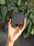 Black Velvet Charcoal & Raw Honey, Lavender, Rosemary • Cold-Process Soap • All Natural • Palm Oil Free