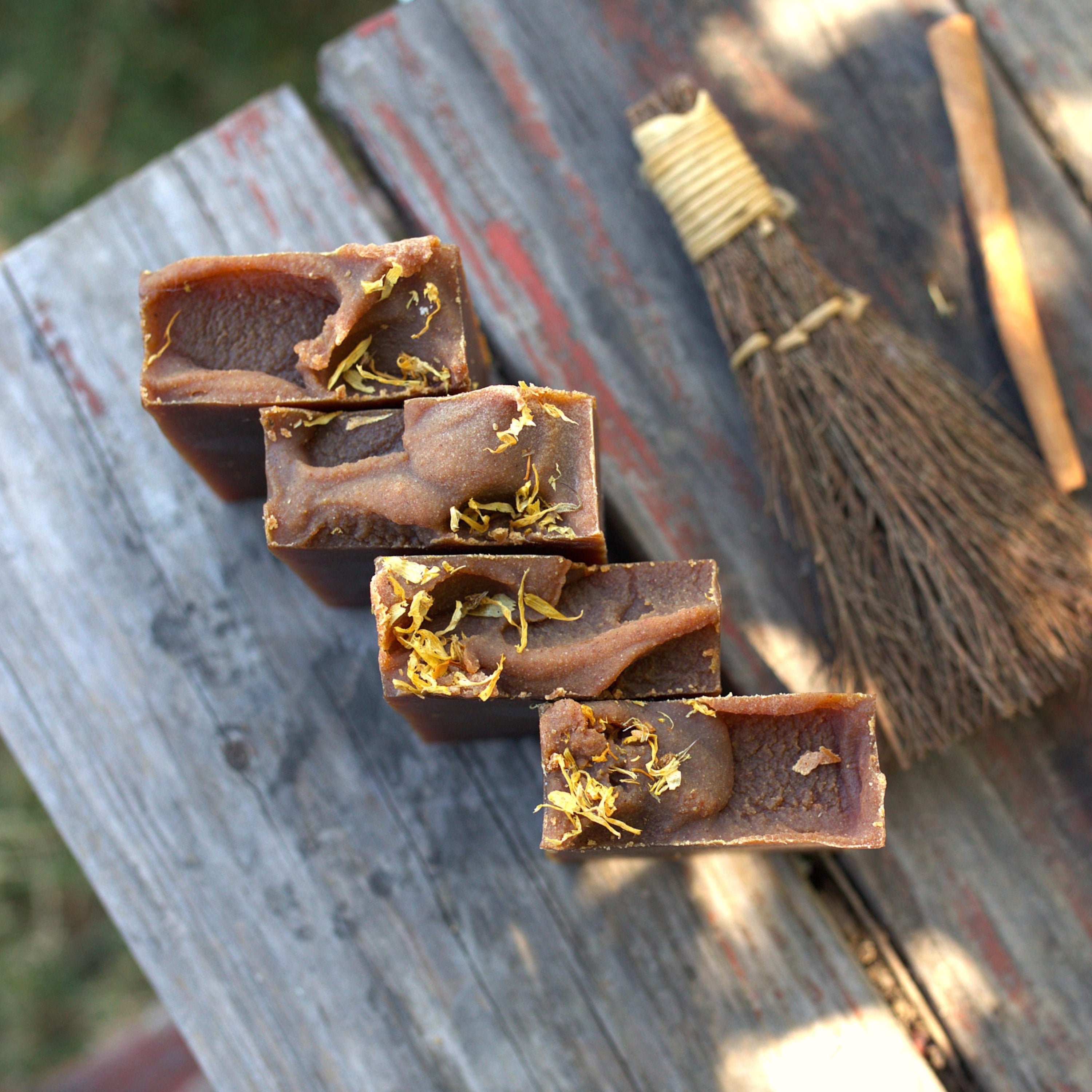 Witch’s Brew Harvest Soap - Cinnamon, Sweet Orange, Raw Honey and Turmeric All Natural, Palm Oil Free (Copy 2)