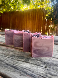 Season of the Witch ~ Rhubarb & Indigo with raw honey, geranium, clary sage, lavender and rosemary • Palm Oil Free (Pre-Order)