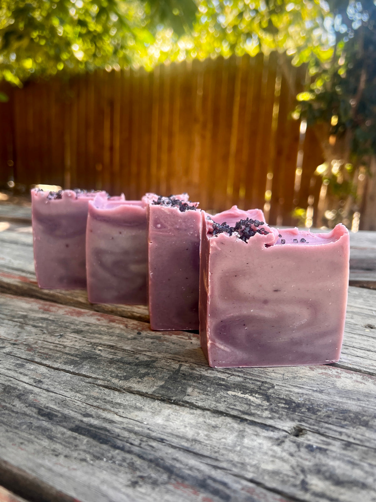 Season of the Witch ~ Rhubarb & Indigo with raw honey, geranium, clary sage, lavender and rosemary • Palm Oil Free (Pre-Order)