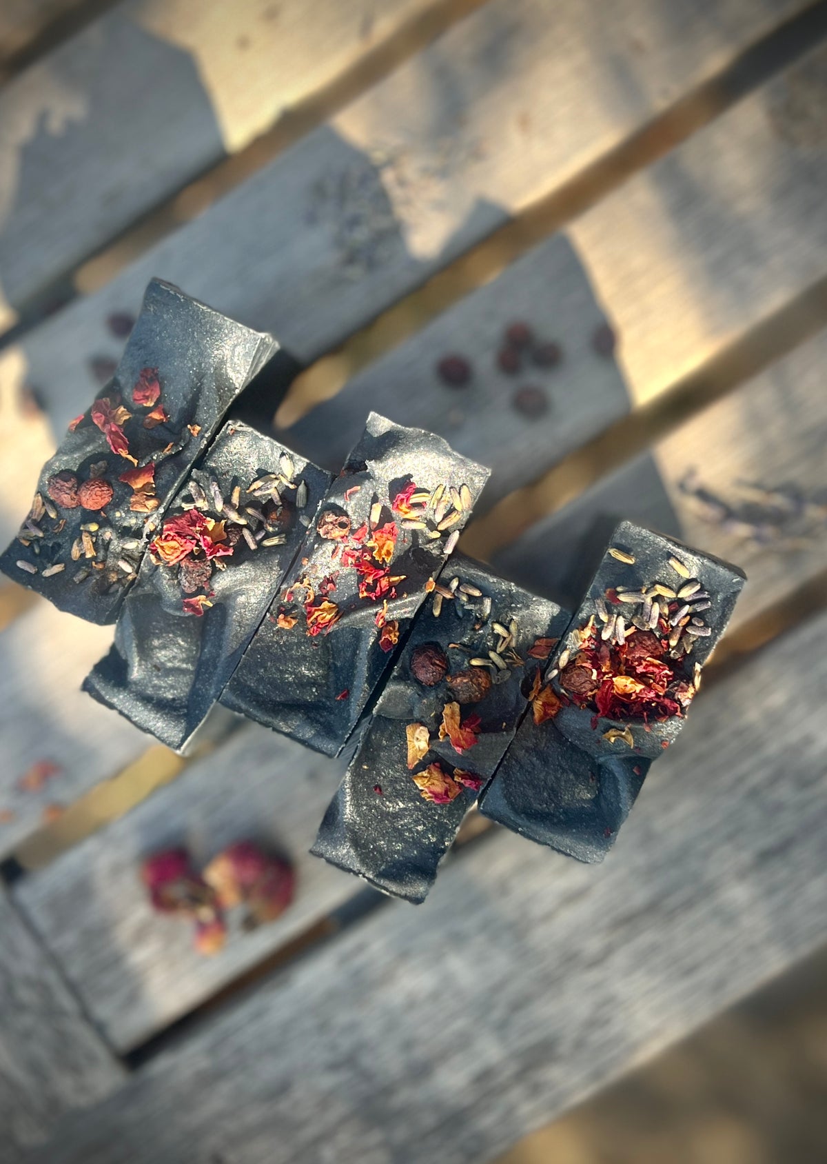 Practical Magic (Pre-Order) Herbal Infused Black Soap ~ Lavender, Rosemary, Mugwort & Hawthorne Berries