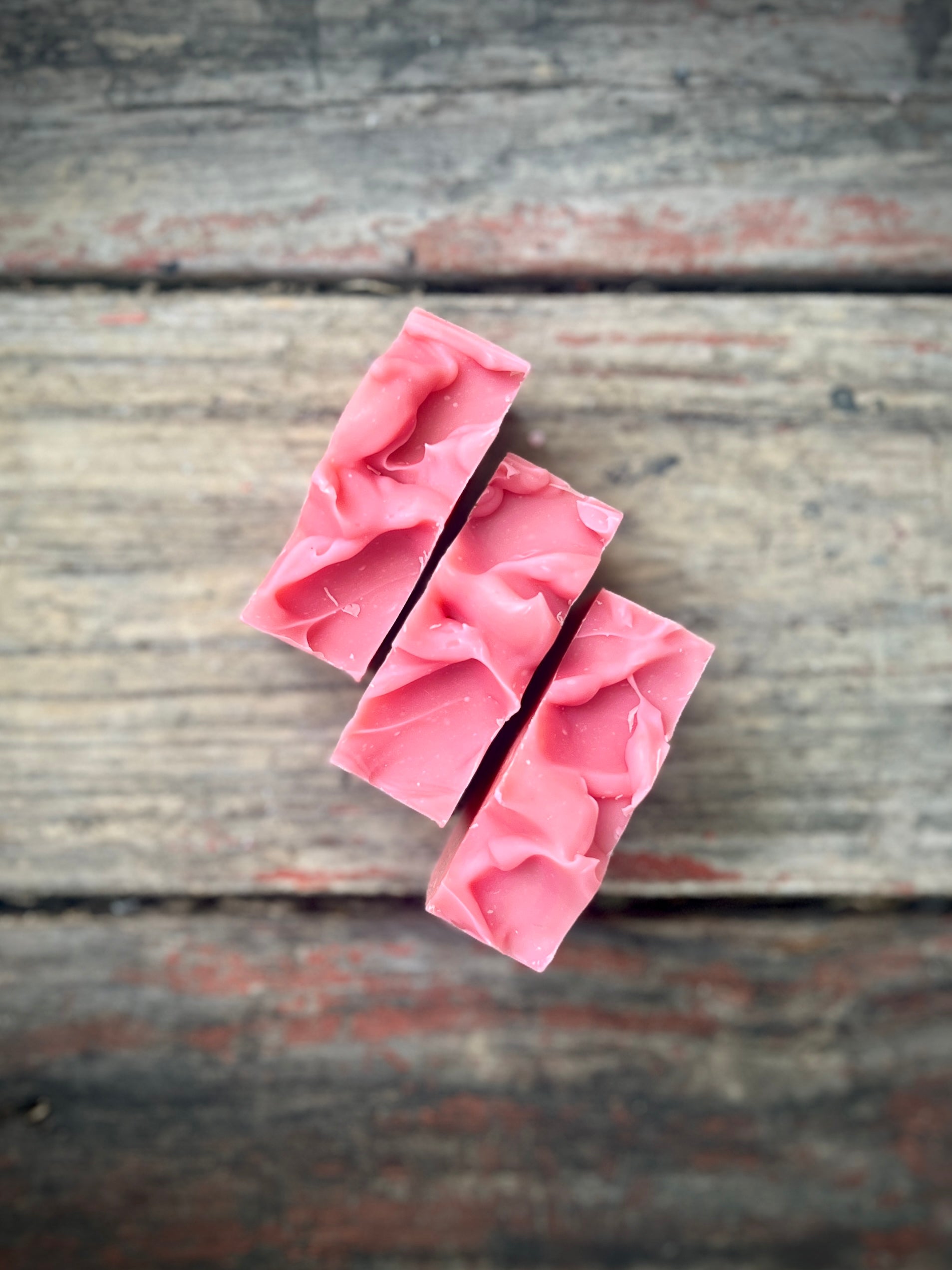 Venus ~ Rhubarb with Lavender, Bergamot & raw honey • Cold-Process Soap • All Natural • Palm Oil Free (Pre-Order)