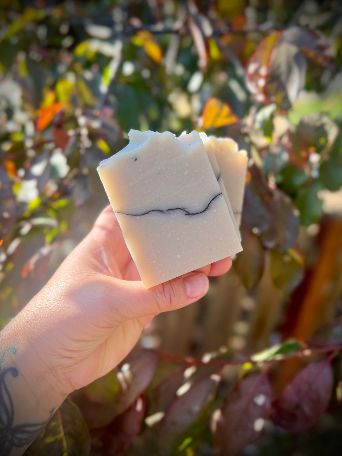 The Veil ~ Samhain inspired soap with clary sage, cedarwood and lavender • Cold-Process  • All Natural • Palm Oil Free • Ritual Soap - All Natural, Palm Oil Free (Pre-Order)