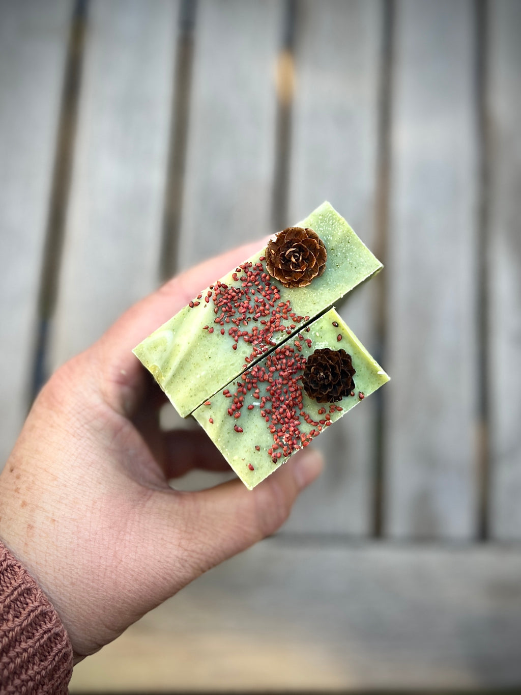 Yuletide Forest (Pre-order) ~ Juniper Berry, Pine Needle, Rosemary, Eucalyptus with Cranberry Seeds and Mini Pinecones