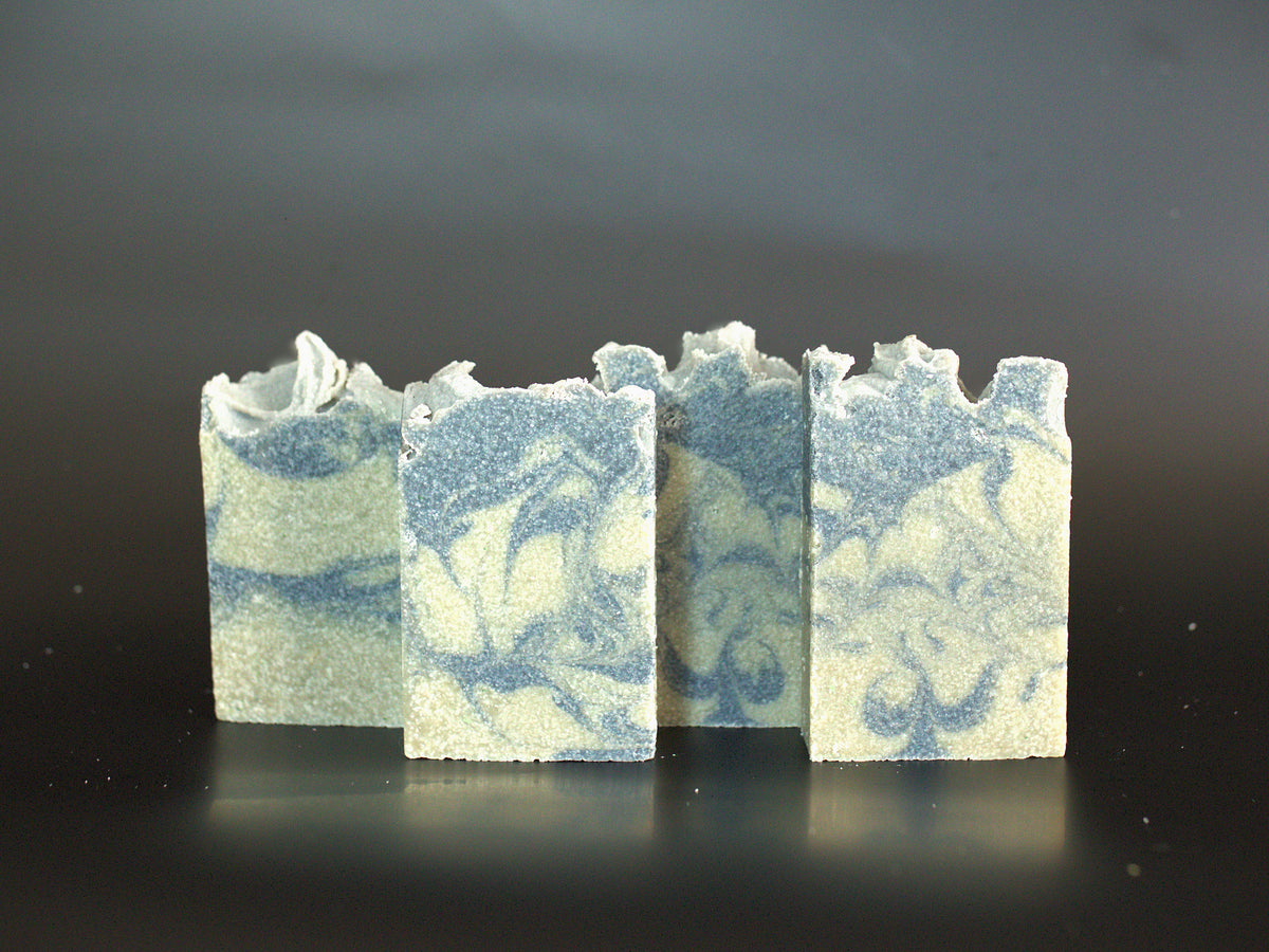 Sea Hag ~ Salt & Kelp Soap with Essential Oils of Peppermint, Eucalyptus & Rosemary