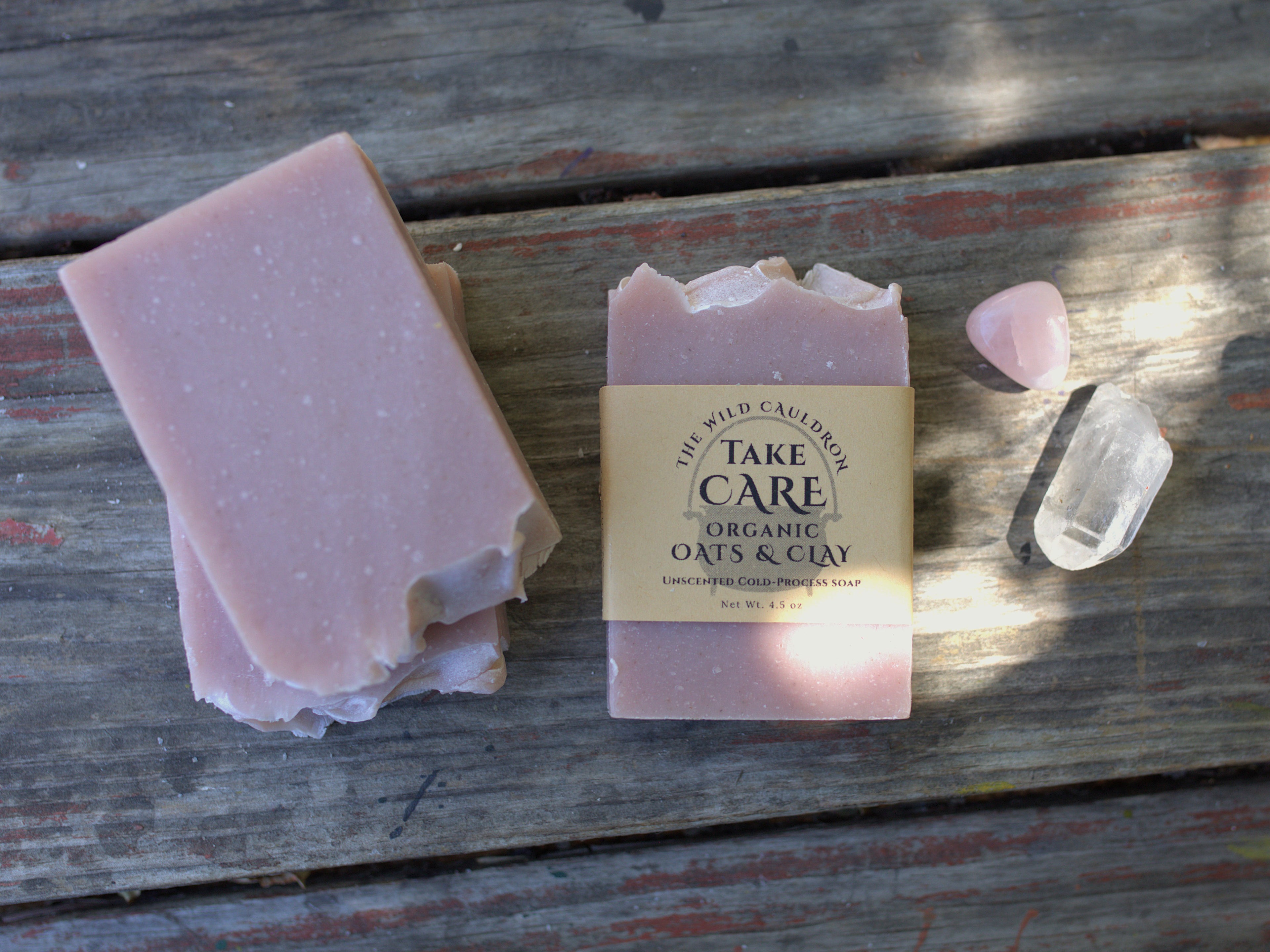Take Care Soap - All Natural, Calamine & Oats - Unscented, Palm Oil Free (Copy)