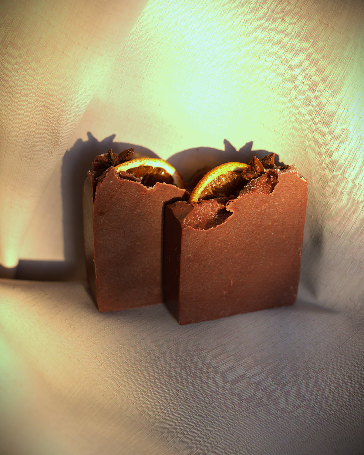 Mulled Wine ~ Yuletide Soap with Red Wine, Orange, Cinnamon ~ Raw Honey, Madder Root & Rhubarb